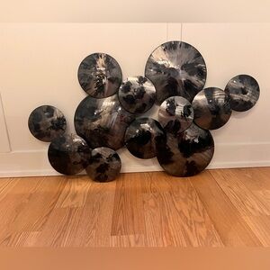 Modern Abstract Metal Wall Decor